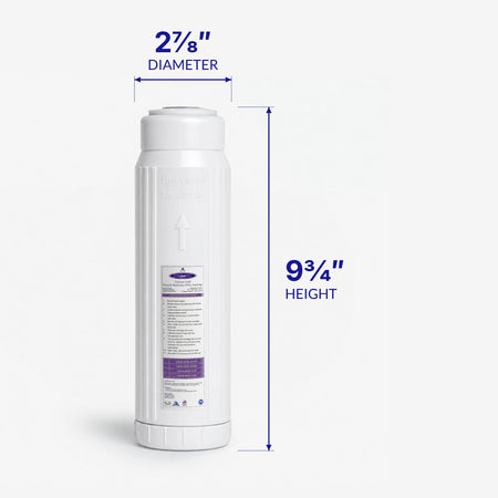 Calcium GAC Fluoride Reduction Filter Cartridge - Water Filter Cartridges - Crystal Quest®