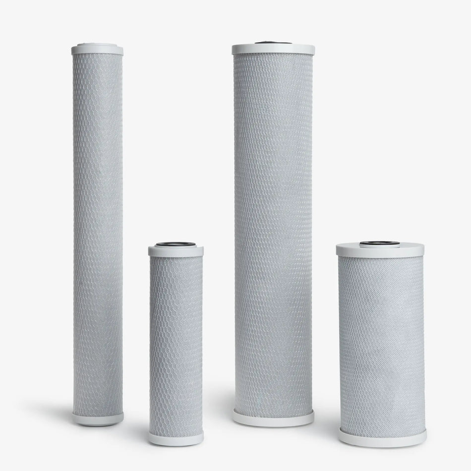 Coconut Based 5-Micron Carbon Block Filter Cartridge - Water Filter Cartridges - Crystal Quest