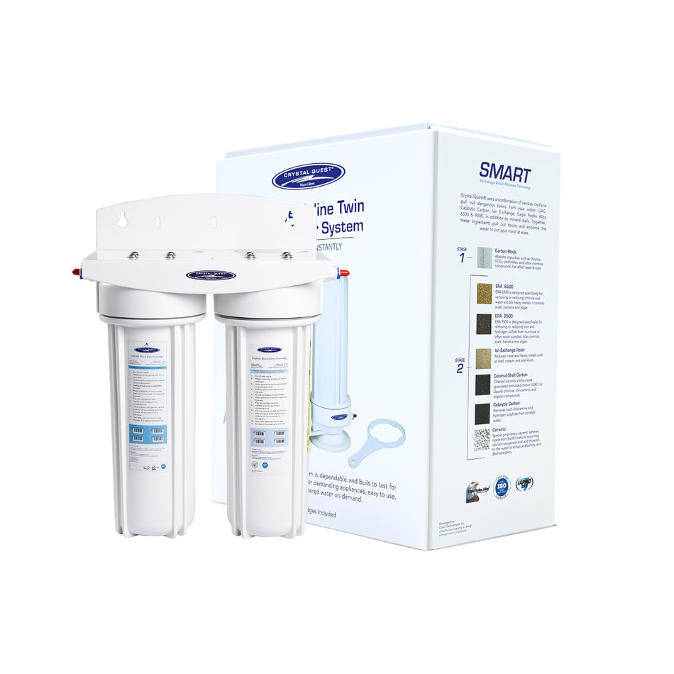 Commercial Inline SMART Water Filter - Commercial - Crystal Quest