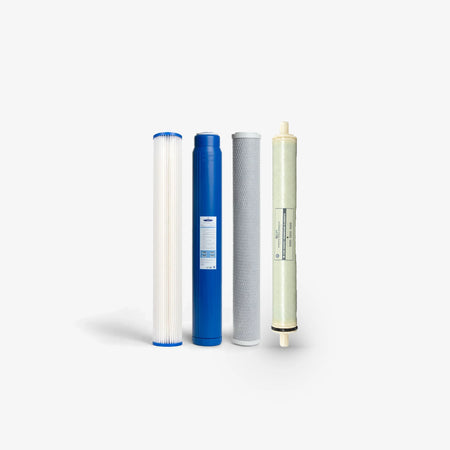 Complete replacement pack, 400 GPD 200/300 GPD Whole House RO Filter Pack - Water Filter Cartridges - Crystal Quest®