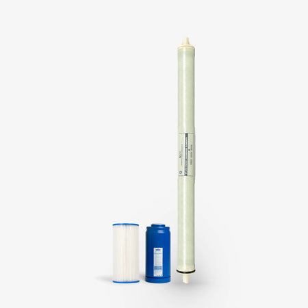 Complete replacement pack, 750 GPD 500/1000 GPD Whole House RO Filter Pack - Water Filter Cartridges - Crystal Quest®