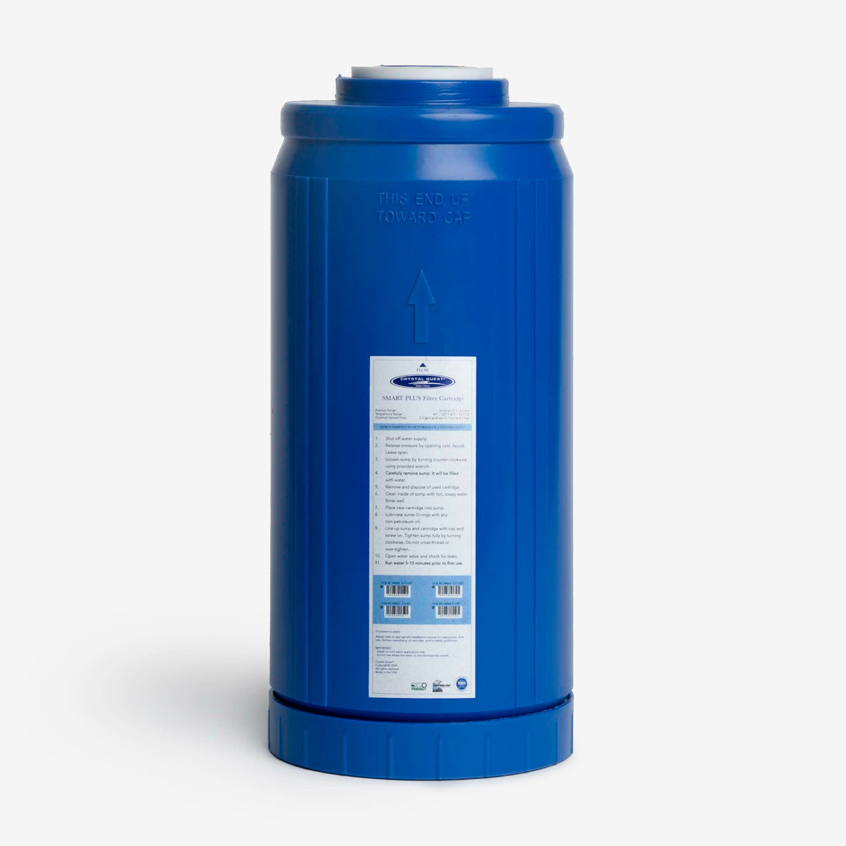 SMART Filter Cartridge, 4-5/8 × 9-3/4 inches, studio product image.