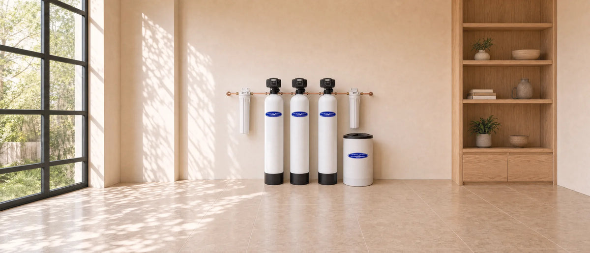 Illustrative view of the Complete Well Water System