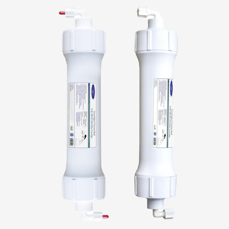 Inline Granular Activated Coconut Shell Carbon (GAC) Filter Cartridge - Water Filter Cartridges - Crystal Quest