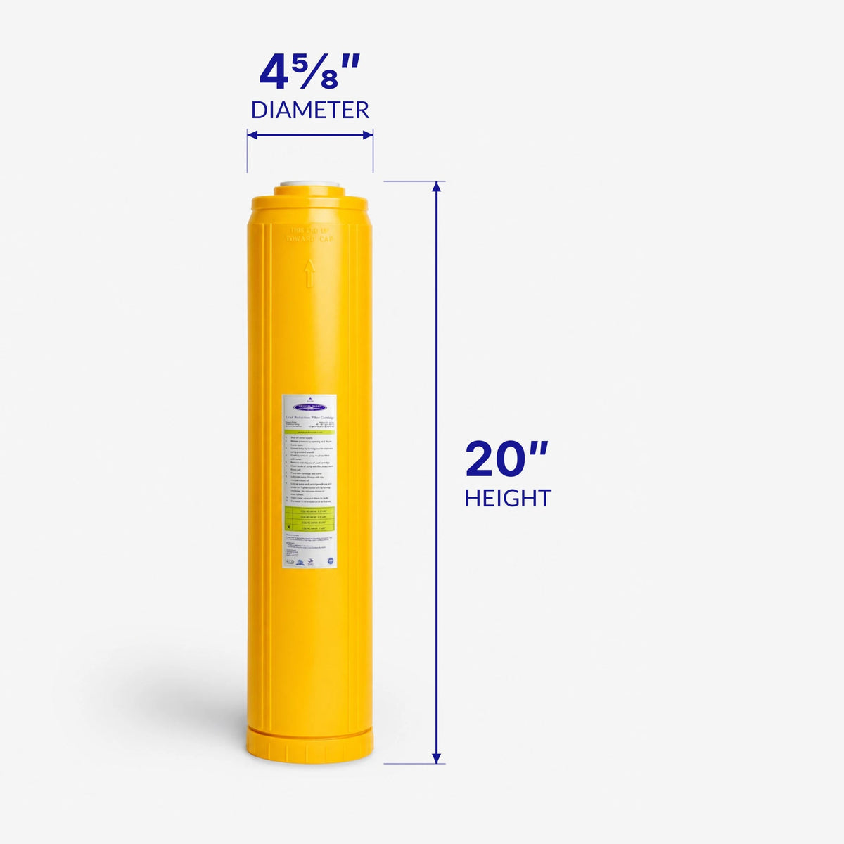 Lead Filter Cartridge - Water Filter Cartridges - Crystal Quest®