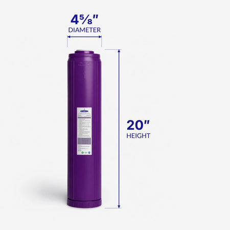 SMART + Aluminum Oxide Fluoride Reduction Filter Cartridge - Water Filter Cartridges - Crystal Quest®
