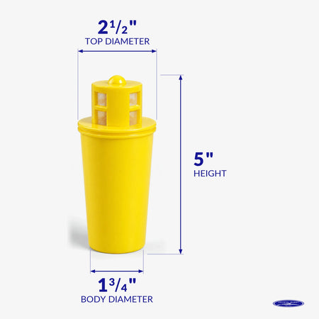 Demineralizer (DI) Water Pitcher Cartridge - Water Filter Cartridges - Crystal Quest®