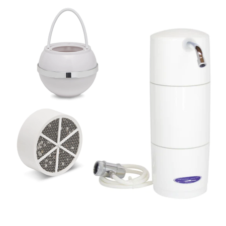 Family Counter Essentials Bundle - Full Bath - - Crystal Quest Water Filters