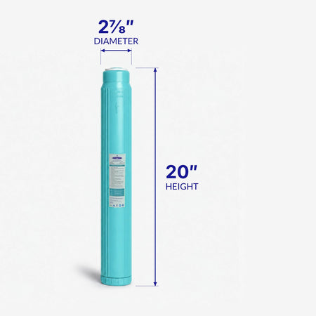 GAC Filter Cartridge (Coconut Shell Granular Activated Carbon) - Water Filter Cartridges - Crystal Quest®