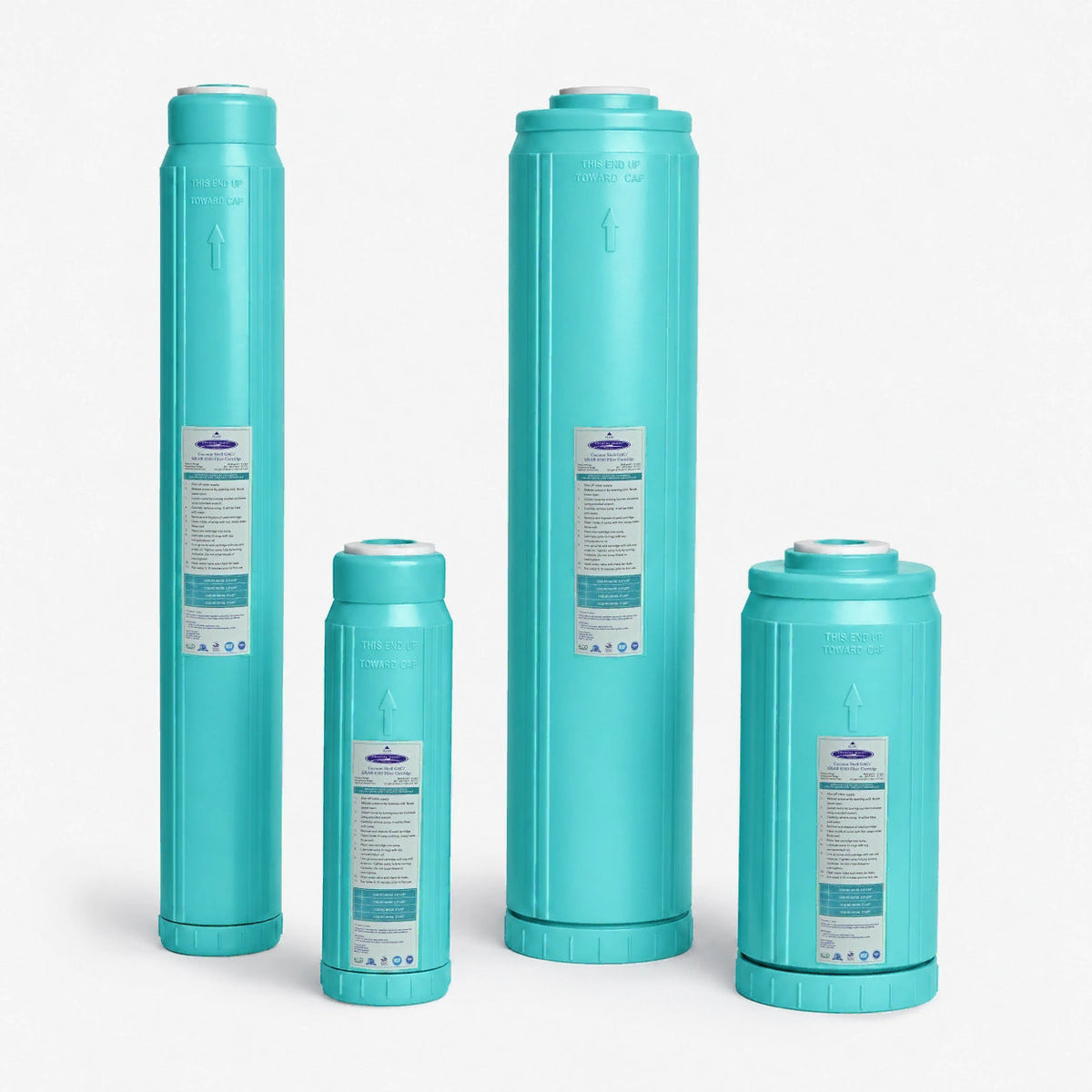 GAC Filter Cartridge (Coconut Shell Granular Activated Carbon) - Water Filter Cartridges - Crystal Quest®