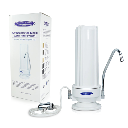 Lead Countertop Water Filter System - Countertop Water Filters - Crystal Quest