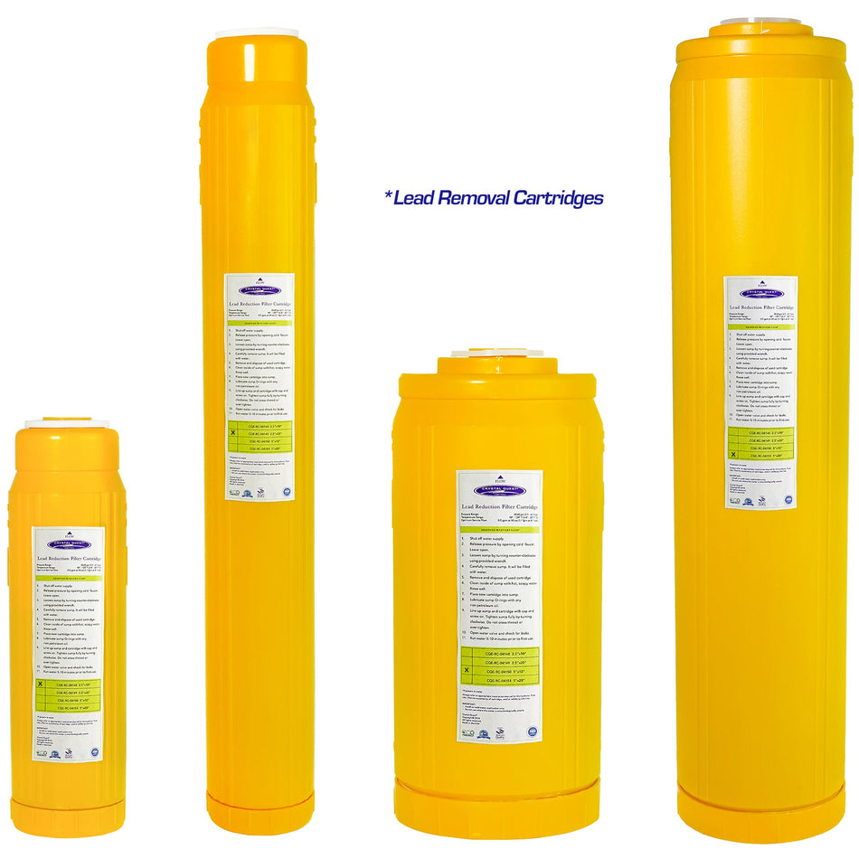 Lead Filter Cartridge - Water Filter Cartridges - Crystal Quest