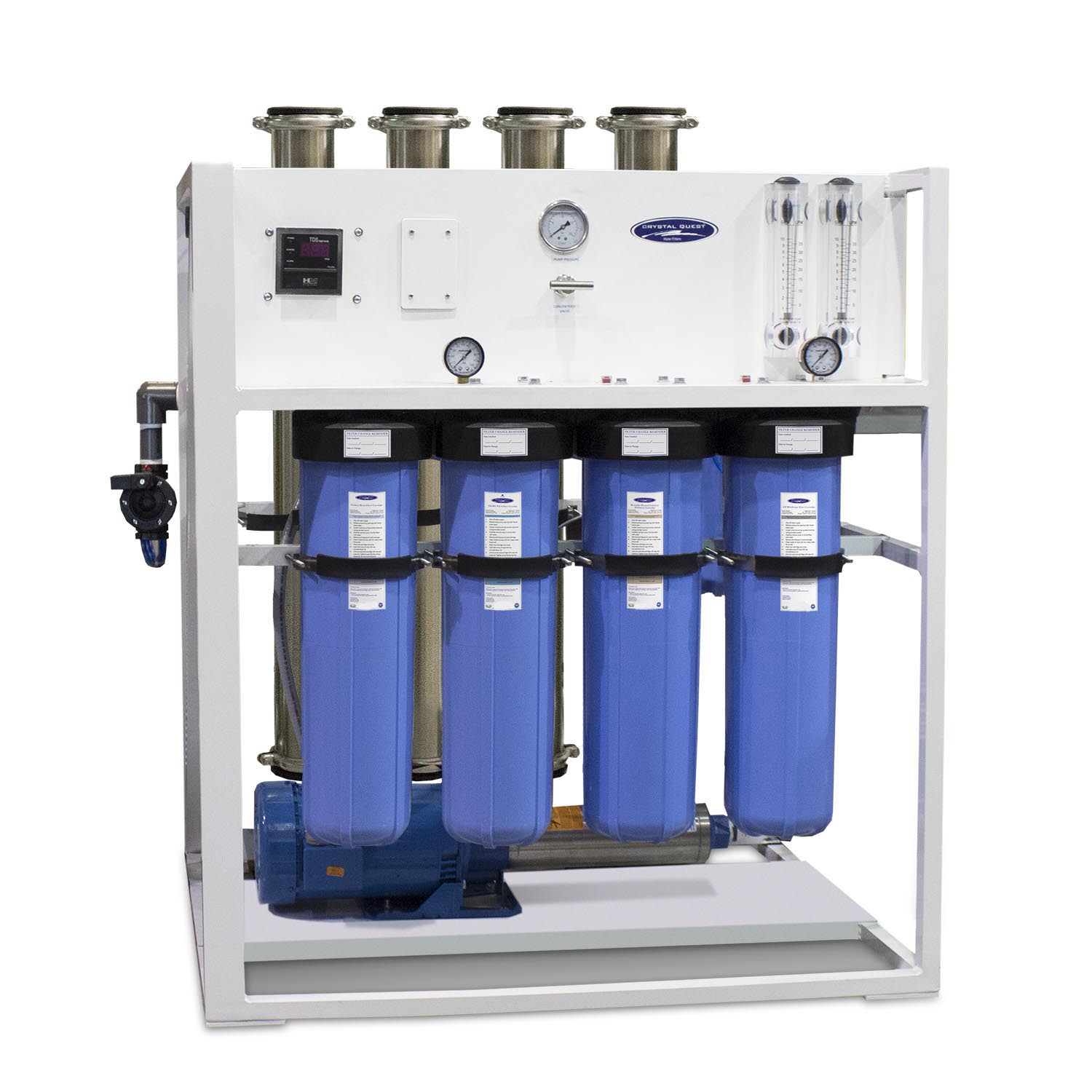 Medical Mid-Flow Reverse Osmosis System (500-7000 GPD) - Commercial - Crystal Quest