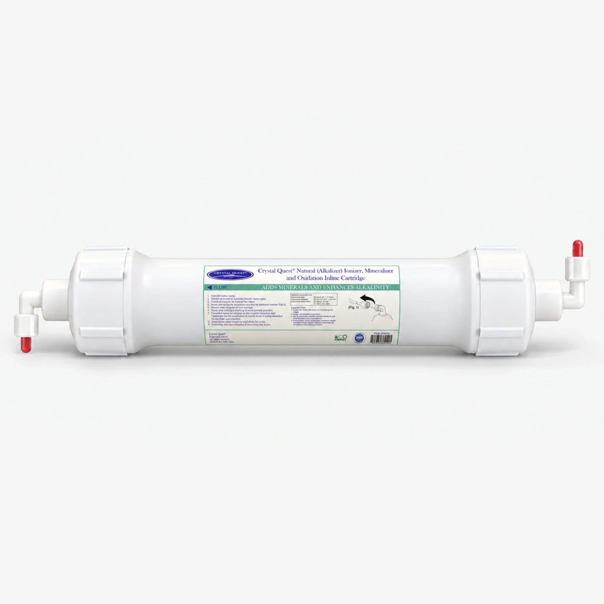 Natural (Alkalinize) Ionizer, Mineralizer and Oxidation Inline Cartridge - Water Filter Cartridges - Crystal Quest®