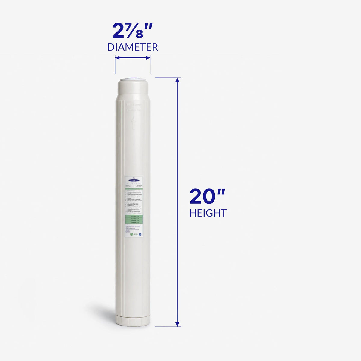 Nitrate Removal Filter Cartridge - Water Filter Cartridges - Crystal Quest®