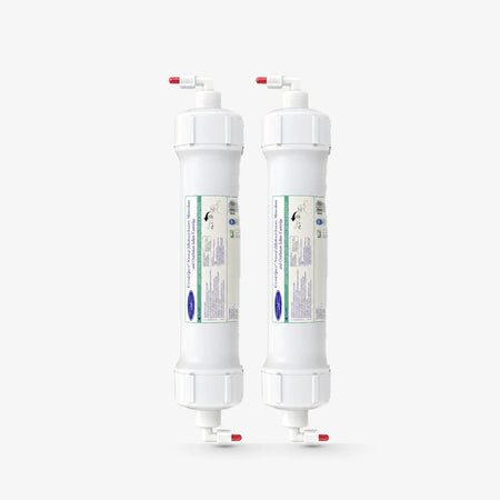 Pack of 2 Natural (Alkalinize) Ionizer, Mineralizer and Oxidation Inline Cartridge - Water Filter Cartridges - Crystal Quest®