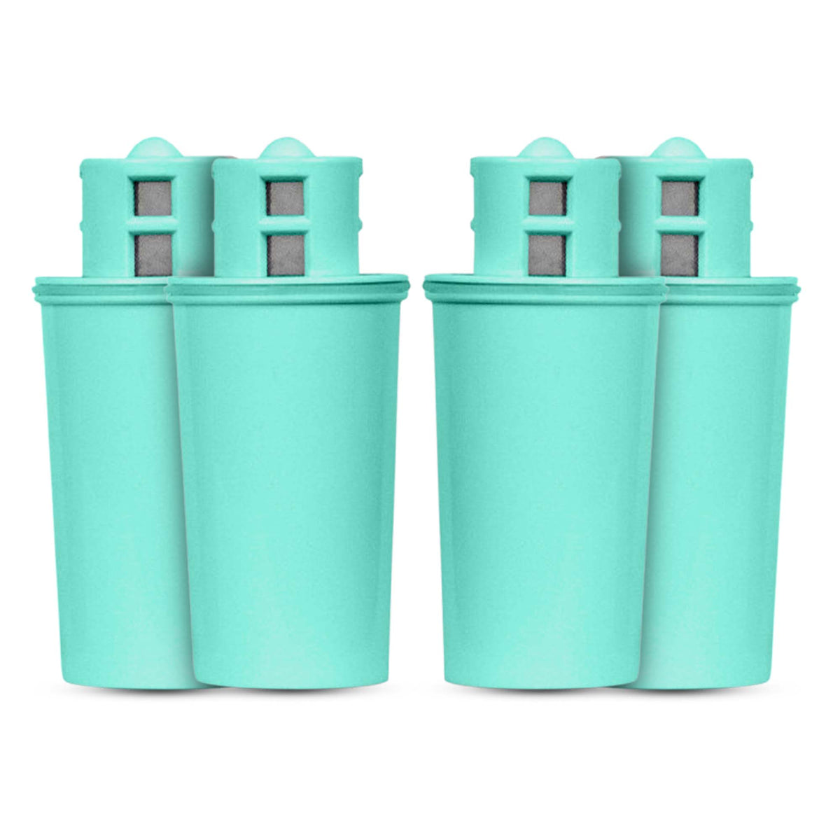 Pack of 4 Alkalizing Water Pitcher Cartridge - Water Filter Cartridges - Crystal Quest