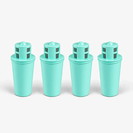 Pack of 4 Alkalizing Water Pitcher Cartridge - Water Filter Cartridges - Crystal Quest®