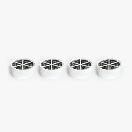 Pack of 4 Bath Ball® Replacement Cartridge - Water Filter Cartridges - Crystal Quest®