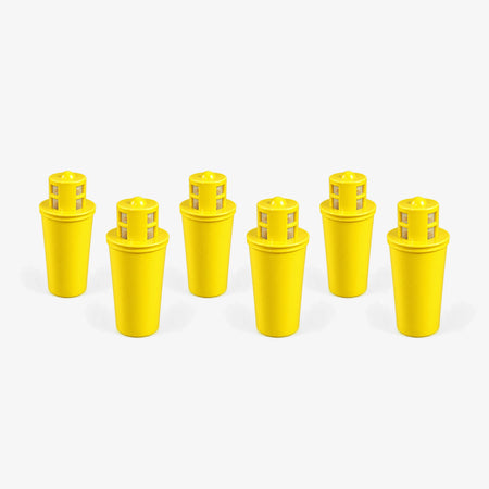 Pack of 6 Demineralizer (DI) Water Pitcher Cartridge - Water Filter Cartridges - Crystal Quest®