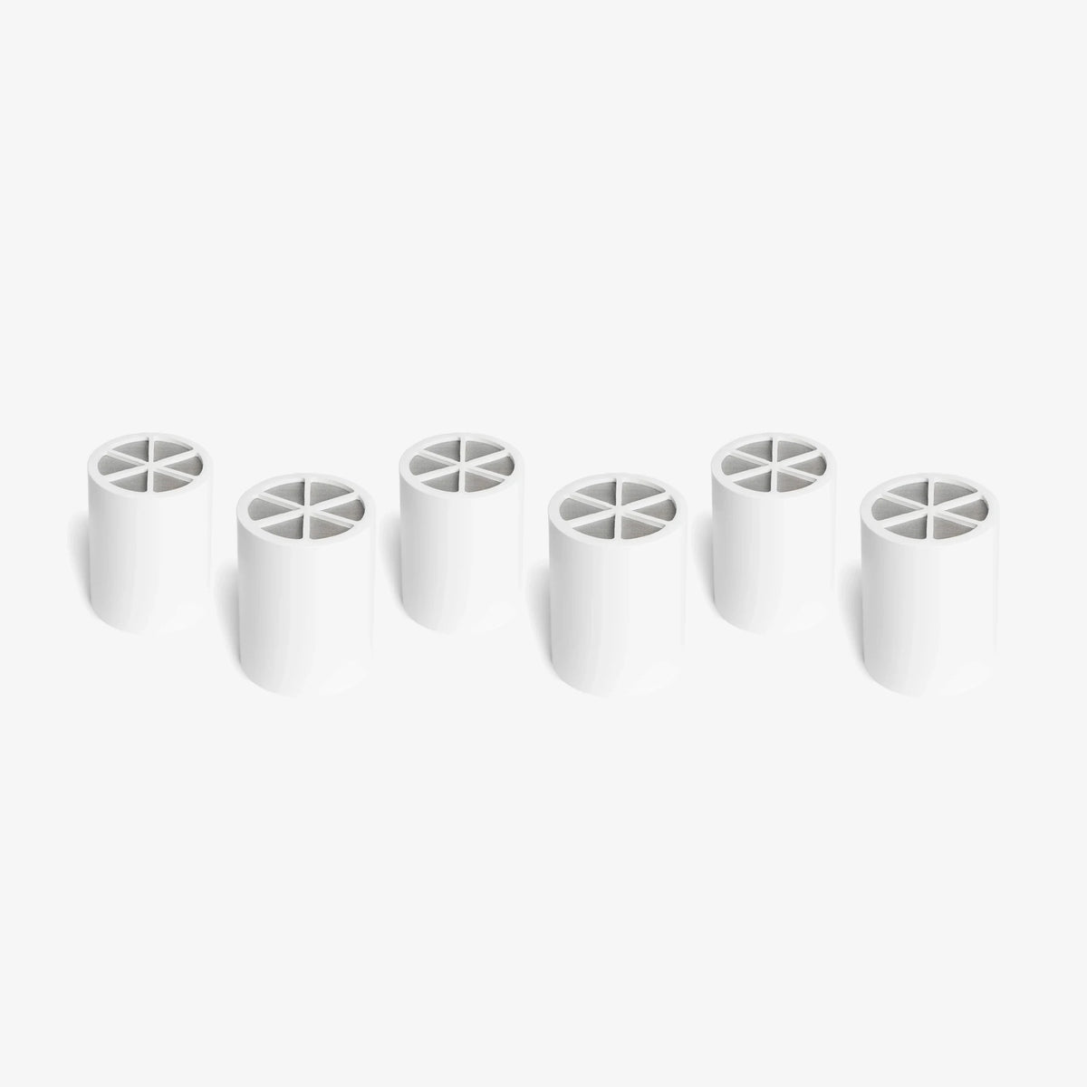 Pack of 6 Shower Filter Replacement Cartridge - Water Filter Cartridges - Crystal Quest®