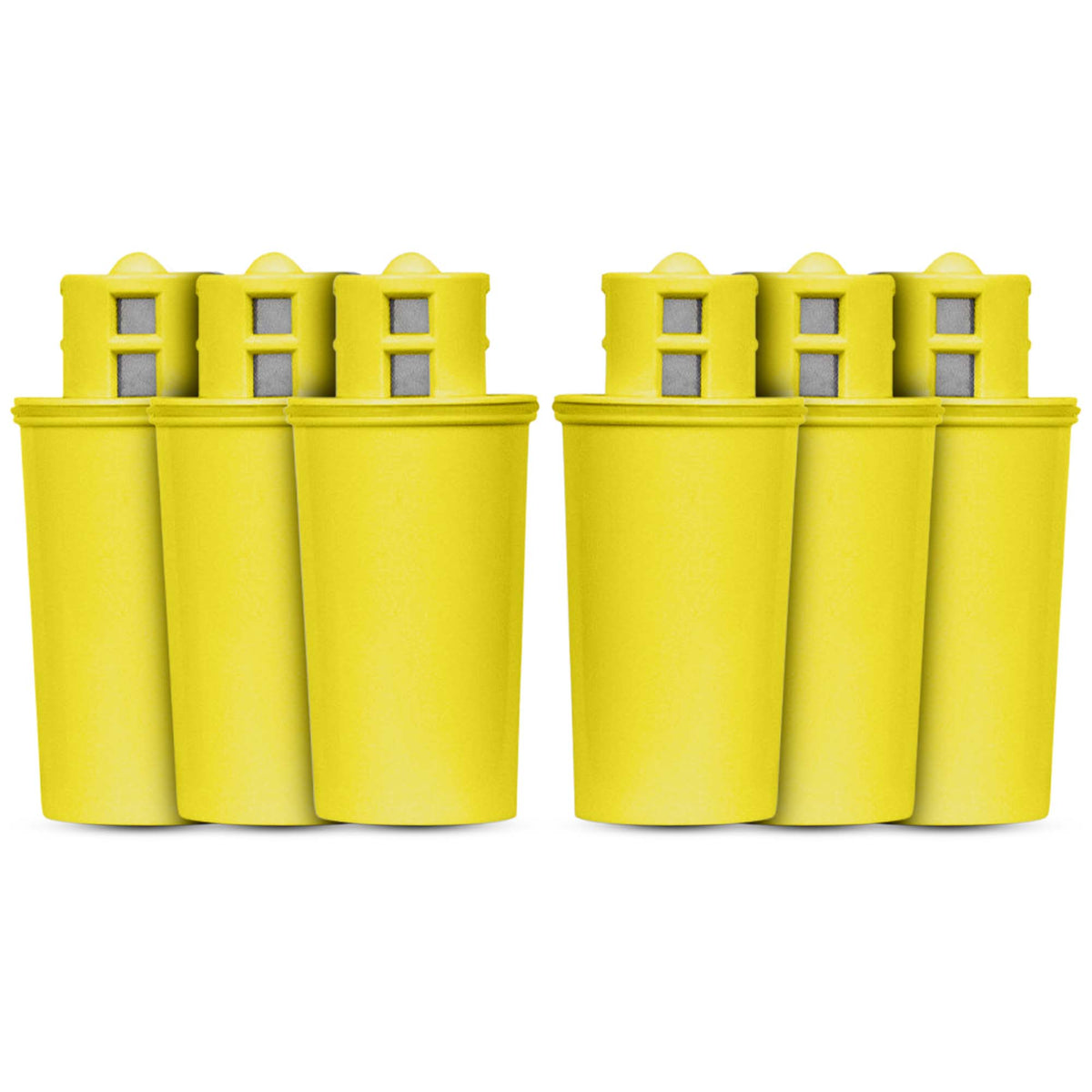 Pack of 6 SMART/Fluoride Removal Water Pitcher Cartridge - Water Filter Cartridges - Crystal Quest