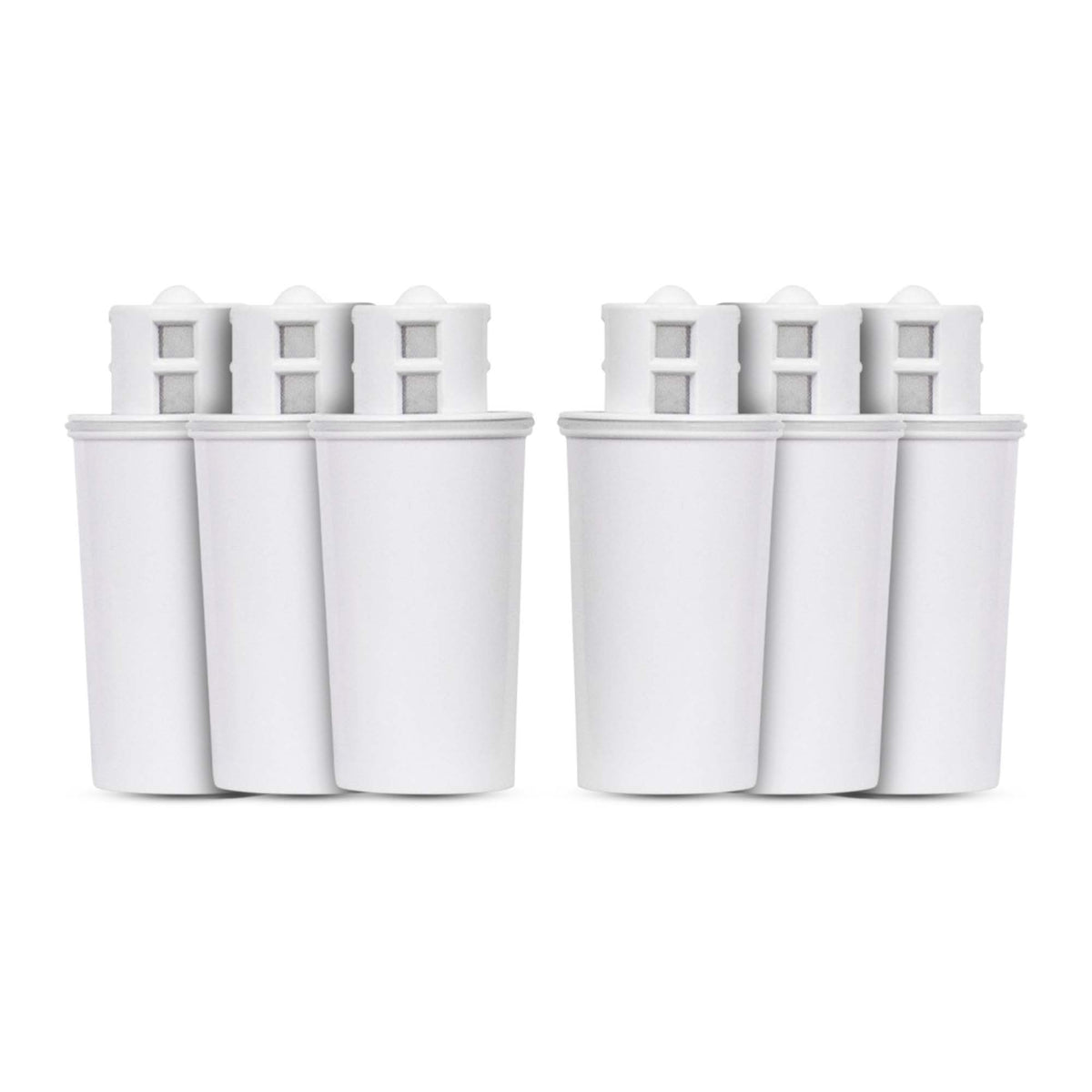 Pack of 6 Standard/SMART Water Pitcher Cartridge - Water Filter Cartridges - Crystal Quest