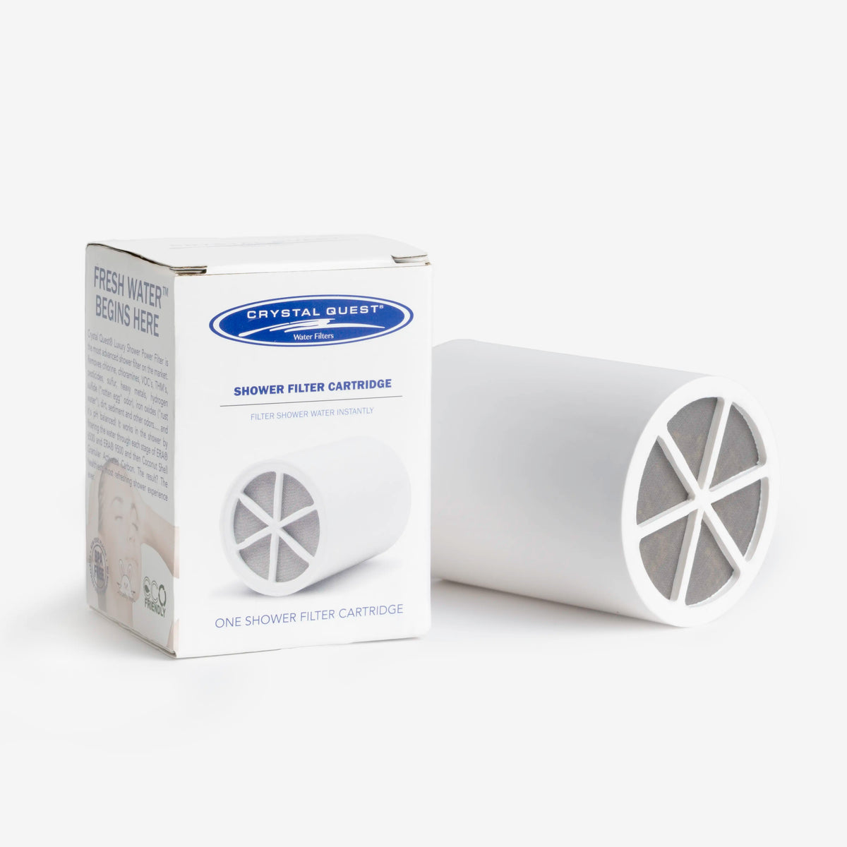 Shower Filter Replacement Cartridge - Water Filter Cartridges - Crystal Quest