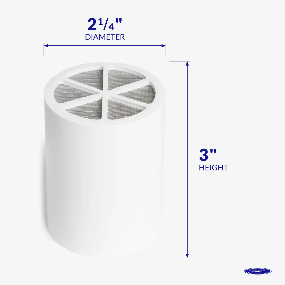 Shower Filter Replacement Cartridge - Water Filter Cartridges - Crystal Quest®
