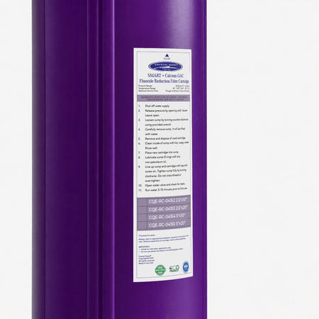 SMART + Calcium GAC Fluoride Reduction Cartridge - Water Filter Cartridges - Crystal Quest®