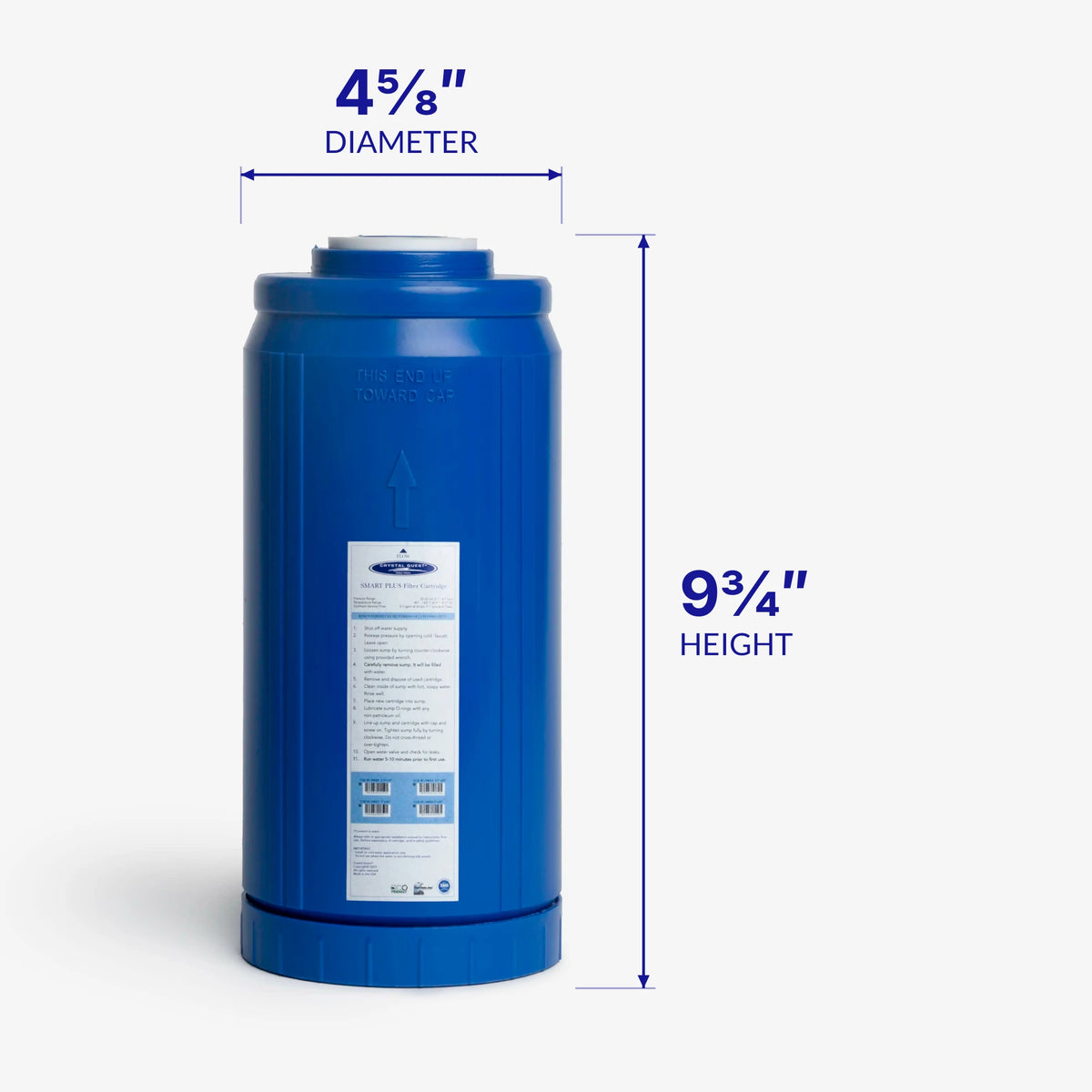 SMART Filter Cartridge - Water Filter Cartridges - Crystal Quest®