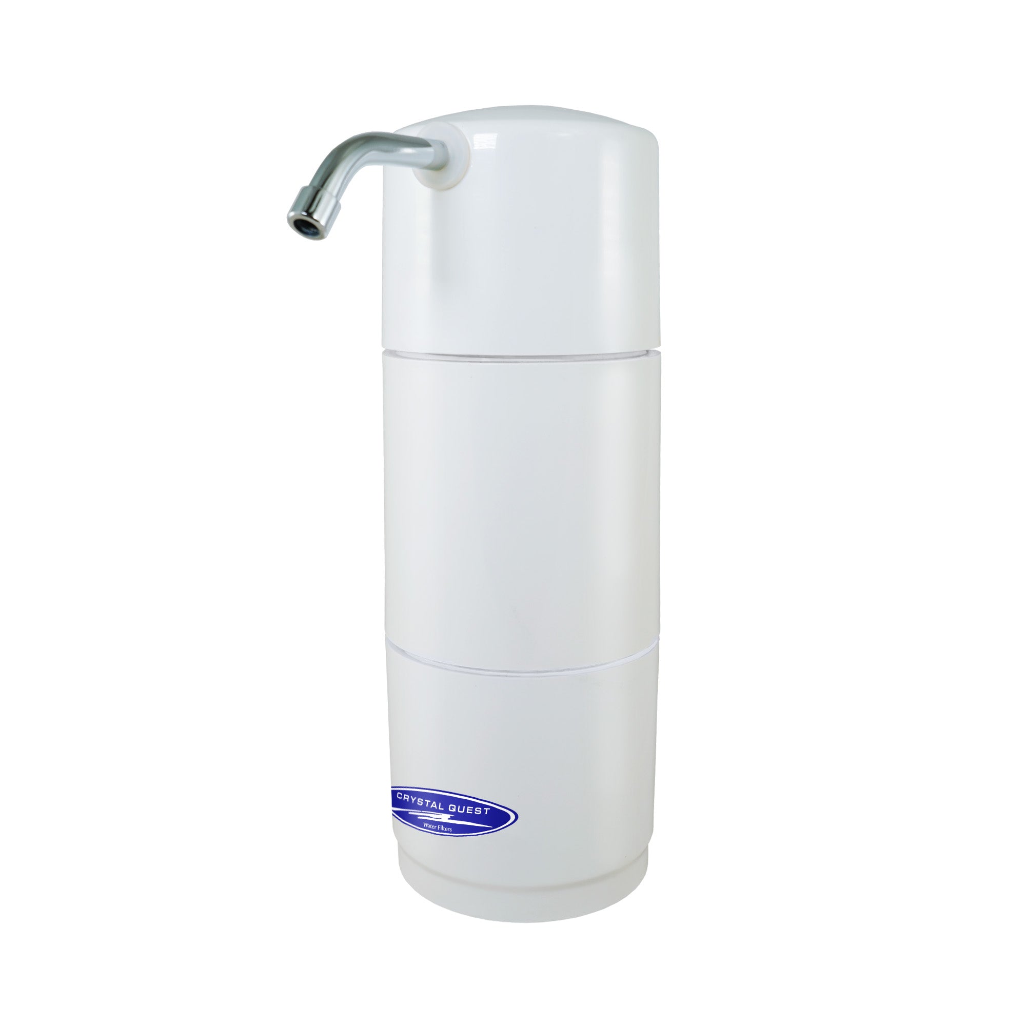 SMART Plus (10,000 Gallons) / White Classic Countertop Water Filter System - Countertop Water Filters - Crystal Quest