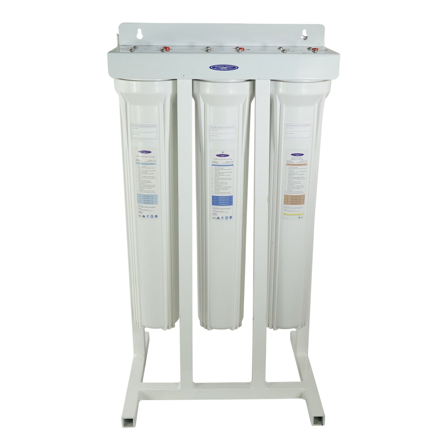 Slimline Whole House Water Filter for Fluoride Removal Crystal Quest
