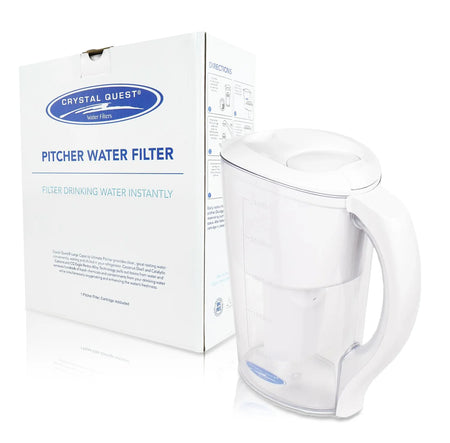 Water Pitcher Filter System - Pitcher Water Filter - Crystal Quest
