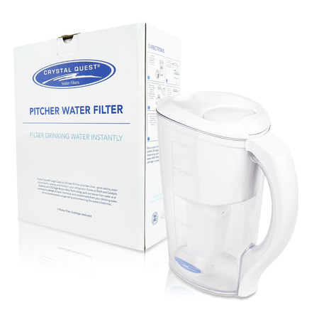 Water Pitcher Filter System - Pitcher Water Filter - Crystal Quest