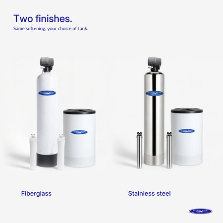 Whole House Water Softener with Sediment and Carbon Filters - Whole House Water Filters - Crystal Quest®