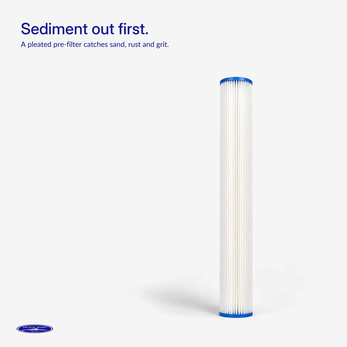 Whole House Water Softener with Sediment and Carbon Filters - Whole House Water Filters - Crystal Quest®