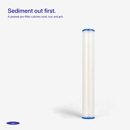 Whole House Water Softener with Sediment and Carbon Filters - Whole House Water Filters - Crystal Quest®