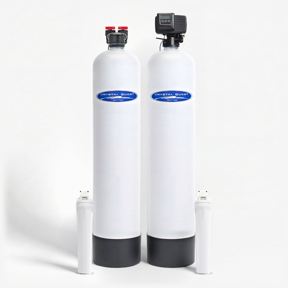 With Salt-Free Conditioner / Fiberglass / 1.5 SMART Whole House Water Filter (9-13 GPM) - Whole House Water Filters - Crystal Quest®
