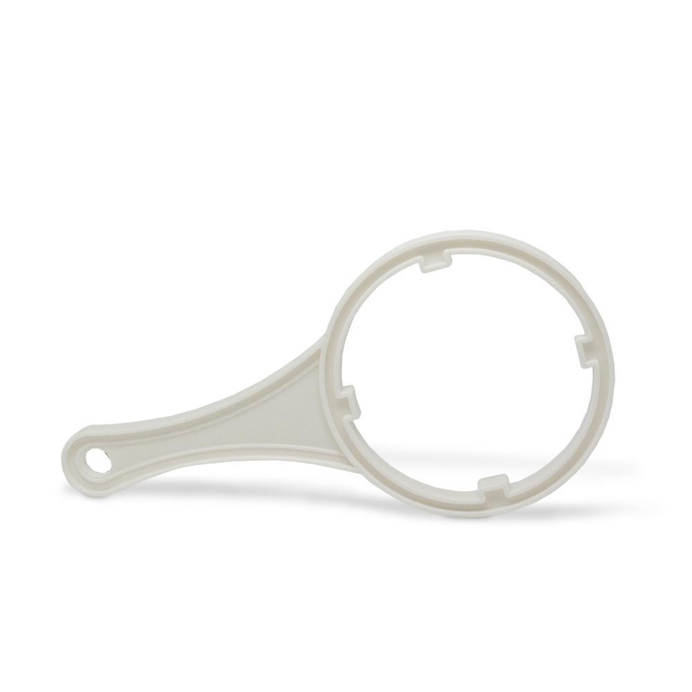 10 inch Wrench for Under Sink and Countertop Housings, off-white plastic ring wrench