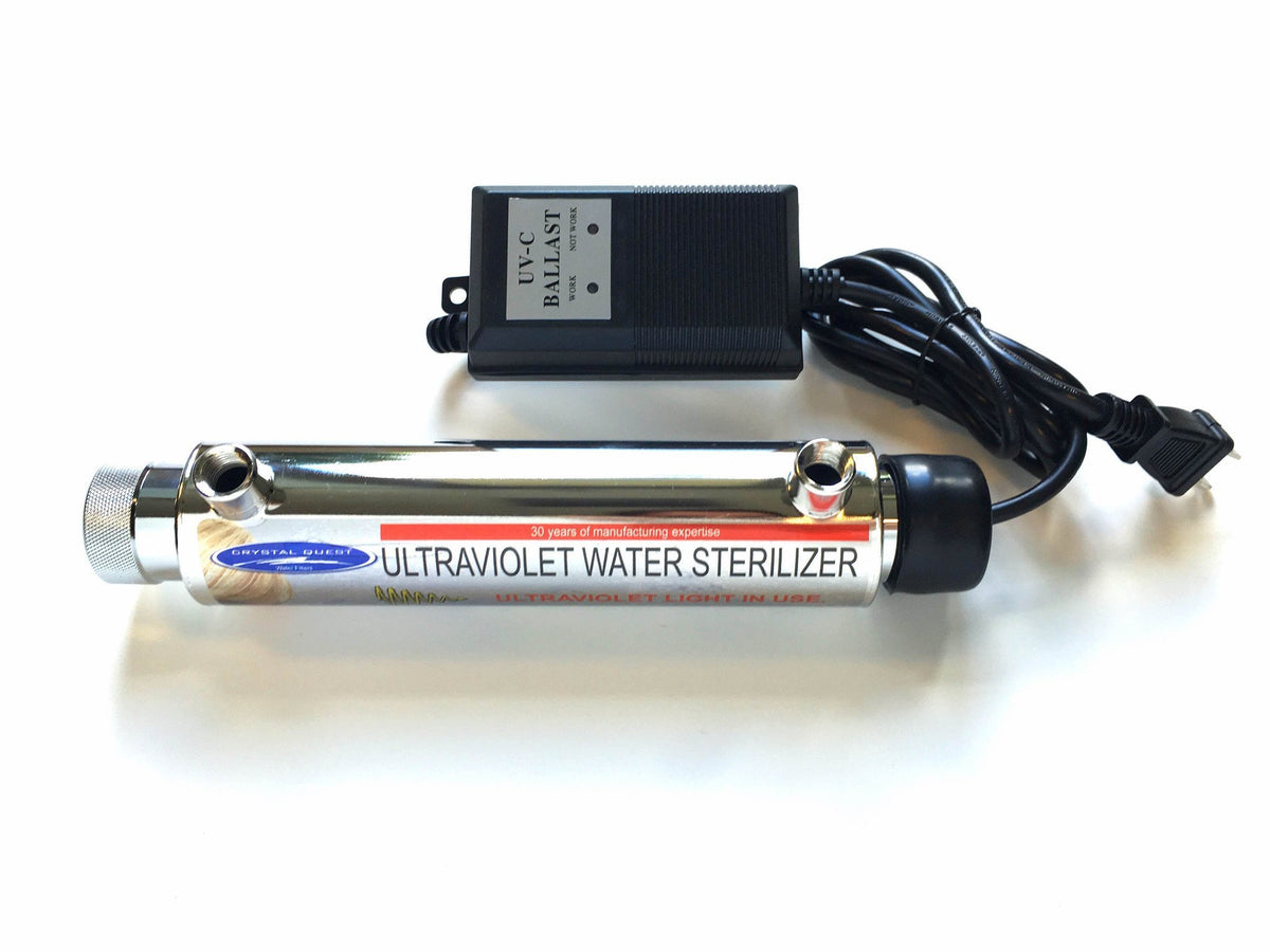 1 GPM Ultraviolet Water Sterilizer System - UV System - Crystal Quest Water Filters