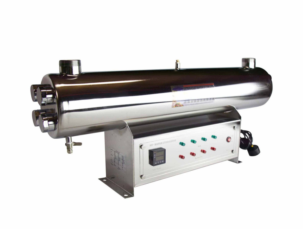 48 GPM Ultraviolet Water Sterilizer System with Alarm - UV System - Crystal Quest Water Filters