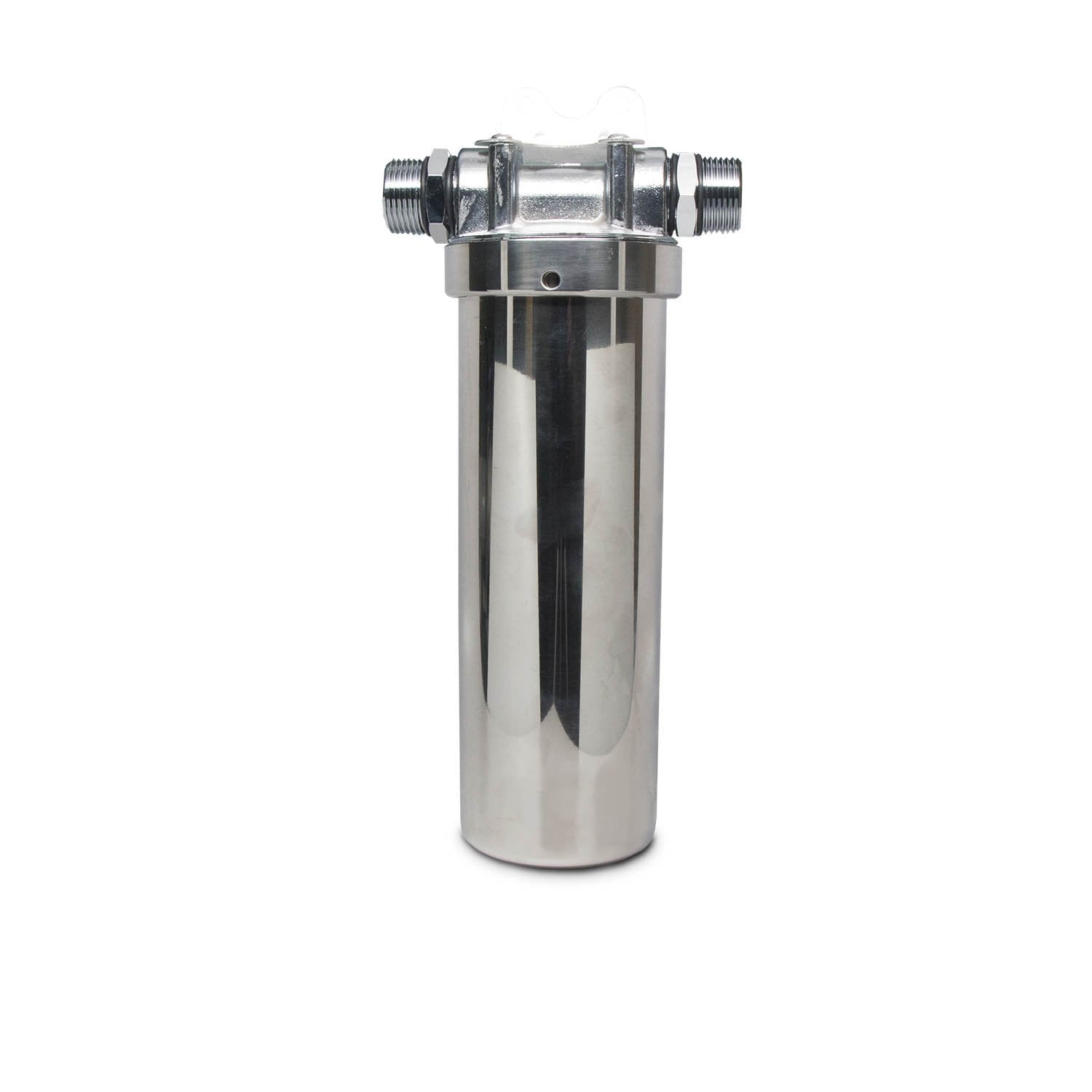 2.5" x 10" Stainless Steel Sump and Cap Assembly - Parts - Crystal Quest Water Filters