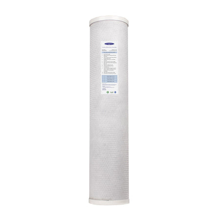 2-7/8” x 9-3/4” Coconut Based 5-Micron Carbon Block Filter Cartridge - Water Filter Cartridges - Crystal Quest