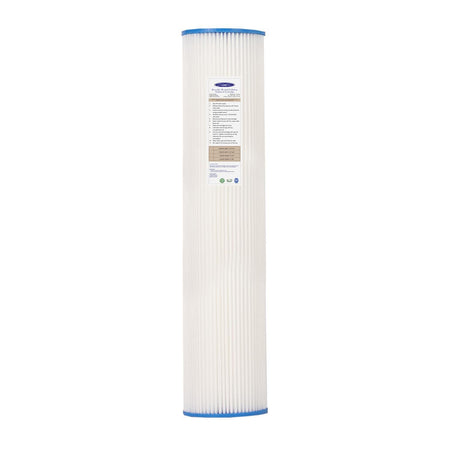 2-7/8” x 9-3/4” Pleated Cellulose Sediment Cartridge - Water Filter Cartridges - Crystal Quest