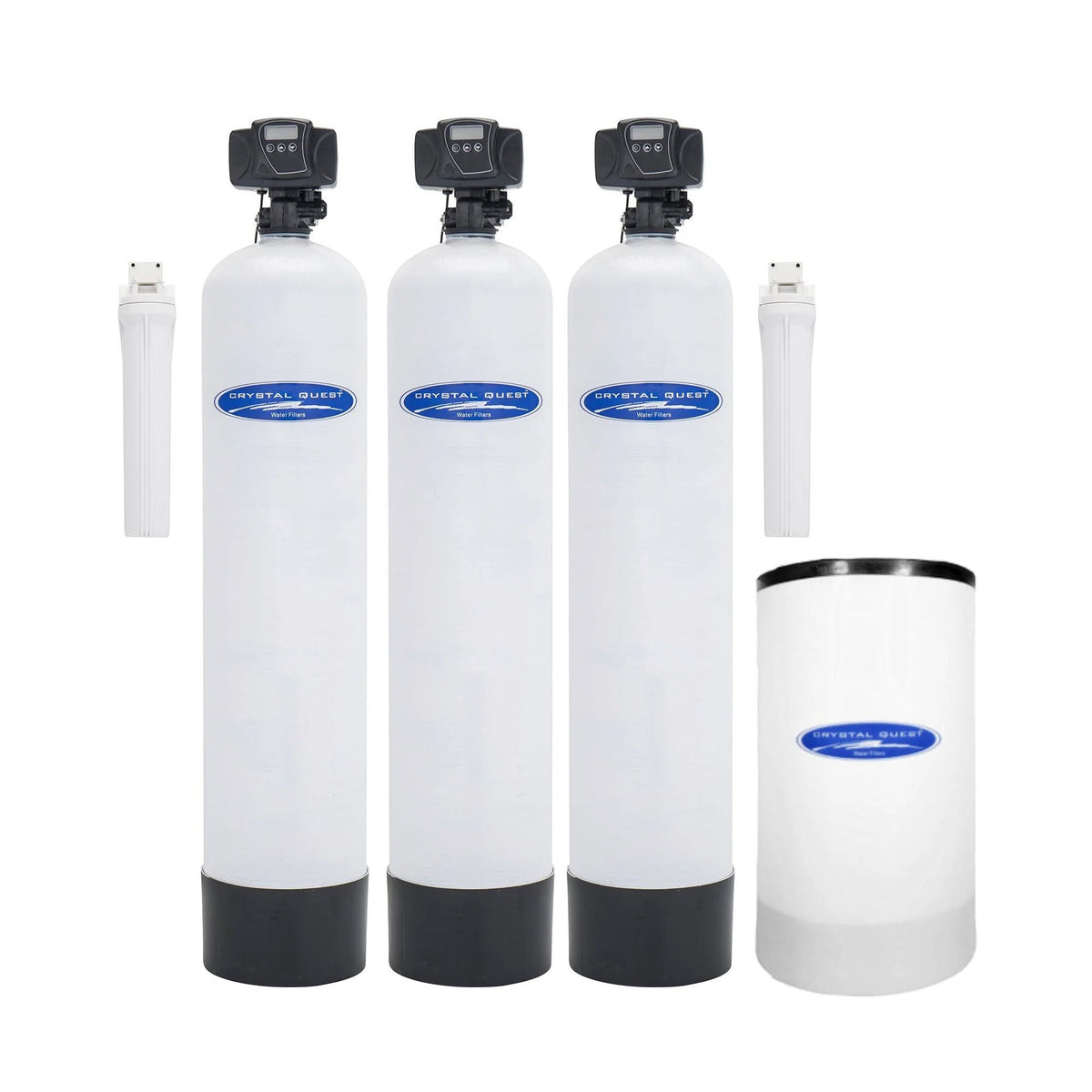 Add SMART Filter and Softener / Fiberglass / 1.5 Tannin Whole House Water Filter - Whole House Water Filters - Crystal Quest