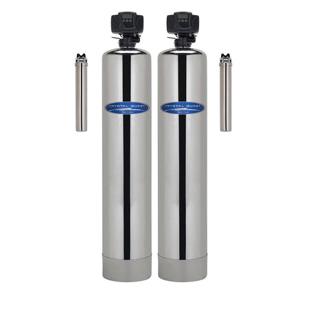 Add SMART Filter / Stainless Steel / 1.5 Fluoride Whole House Water Filter - Whole House Water Filters - Crystal Quest
