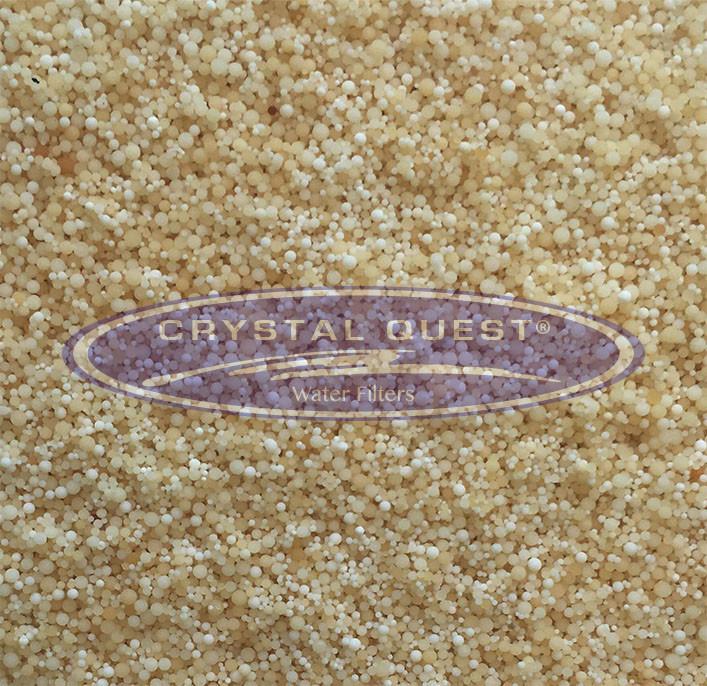 Anion Exchange Resin (per cubic foot) - Water Filtration Media - Crystal Quest Water Filters