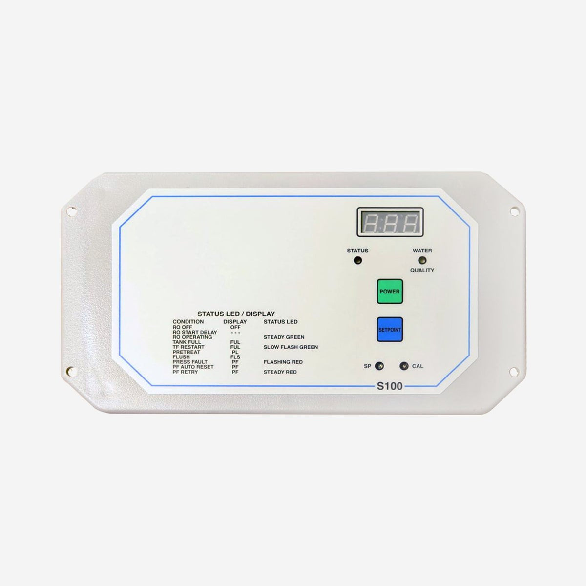 C-100 Reverse Osmosis System Control Panel - Control Panel - Crystal Quest