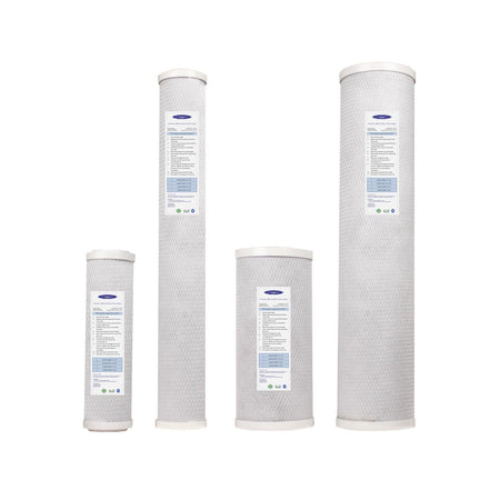Coconut Based 5-Micron Carbon Block Filter Cartridge - Water Filter Cartridges - Crystal Quest